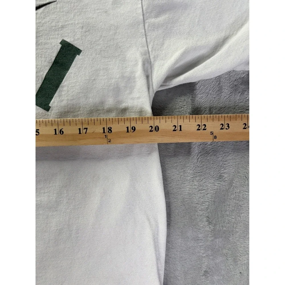 Vintage 90's Nike Court Miami Tennis T shirt Mens M Double Center Swoosh White
